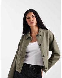ASOS - Kort Harrington Jack Van Katoen - Lyst