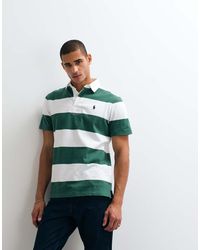 Polo Ralph Lauren - Icon Logo Block Stripe Rugby Polo - Lyst