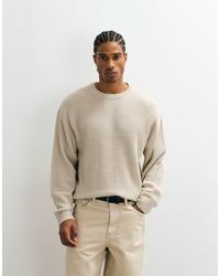 JJ Rebel - Crew Neck Structured Jumper - Lyst