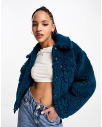 Levi's - Borg Bubble Sherpa Trucker Jacket - Lyst