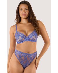 Playful Promises - Eva Space Dust Embroidery Bra - Lyst