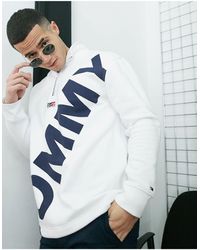 white tommy sweatshirt