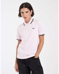 Fred Perry - Twin Tipped Polo Shirt - Lyst