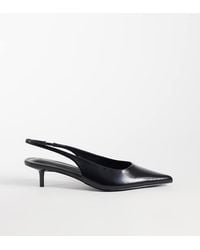 SIMMI - Simmi London Rosalind Wide Fit Kitten Heel Slingback Shoes - Lyst