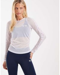 adidas Originals - Adidas Originals Sport Long Sleeve Top - Lyst