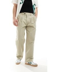 Jack & Jones - Bill Wide Fit Pleated Trouser - Lyst