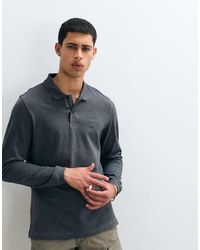 Barbour - Essential Long Sleeve Tartan Pique Polo Shirt - Lyst