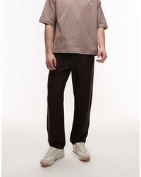 Lacoste - Straight Leg Woven Trouser - Lyst