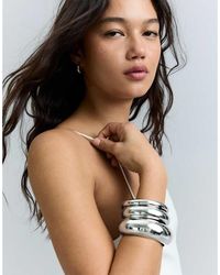 Bershka - Set Van Gemengde Armbanden - Lyst