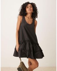 Ghospell - – gestuftes minikleid - Lyst
