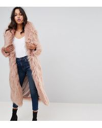 Boohoo Искусственная Шуба - Многоцветный