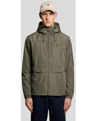 Lyle & Scott - Lightweight Hooded Zip Through Jacket - Lyst