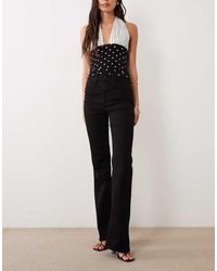 GOOD AMERICAN - Good Classic High Waisted Bootcut Power Stretch Denim Jeans - Lyst