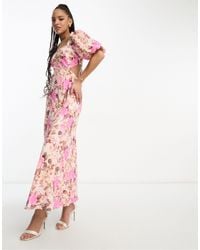 Forever New - Long Sleeve Maxi Dress - Lyst