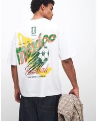 ASOS - Oversized Tee With Fifa World Cup Mexico Print - Lyst