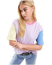 JJXX - Colourblock Oversized T-shirt - Lyst