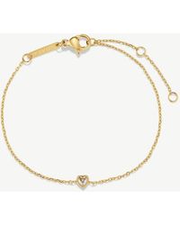 D.Louise - Waterproof Bridal Heart Stone Bracelet – Tarnish-Free - Lyst