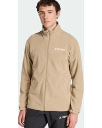 adidas Originals - Multi Essentials Full-Zip Fleece Jacket - Lyst
