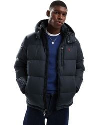 Polo Ralph Lauren - Icon Logo Hooded Down Puffer Jacket - Lyst