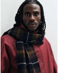 Fred Perry - Lambswool Tartan Scarf - Lyst