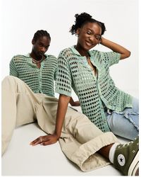 Reclaimed (vintage) - Unisex Knitted Ladder Shirt - Lyst