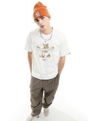 Aape By A Bathing Ape - Aape By A Bathing Ape Boxy Fit Short Sleeve T-shirt With Camo Front Print - Lyst