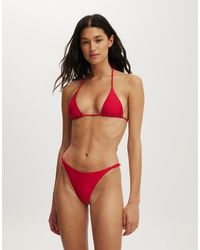 Cotton On - Micro String Triangle Bikini Top - Lyst
