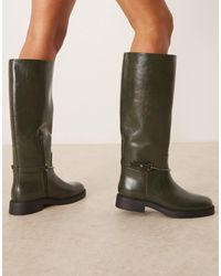 ASOS - Cole Flat Riding Knee Boot - Lyst