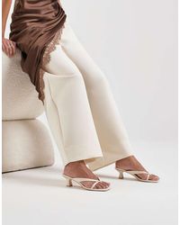 Dolce Vita - Brevel Strappy Low Heel Sandals - Lyst