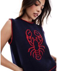 ASOS - – strick-tanktop - Lyst