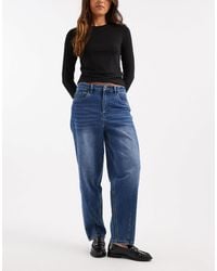 Object - Premium Barrel Leg Jeans - Lyst