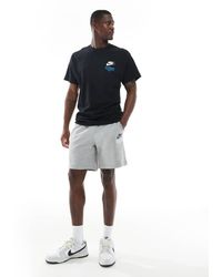 Nike - Short Met Klein Grafisch Logo - Lyst