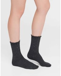 Calzedonia - Diamanté Appliqué Socks - Lyst
