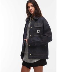 Carhartt - Og Arctic Co-ord Rigid Denim Jacket - Lyst