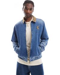 Karlkani - Veste en jean - délavé - Lyst
