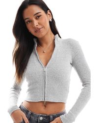 Pull&Bear - – weiche strickjacke - Lyst