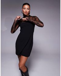 ASOS - Vestito Corto A Strati Stile Sottoveste 2 - Lyst