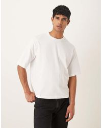 SELECTED - Heavyweight Oversized T-shirt - Lyst