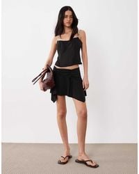 Cotton On - Sandy Hanky Hem Mini Skirt - Lyst