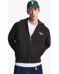 Bershka - – besticktes sweatshirt - Lyst