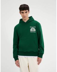 Ellesse - Club Di Corsa Long Sleeve Graphic Hoodie - Lyst