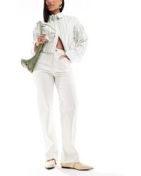 Miss Selfridge - Jeans Met Rechte Pijpen En Hartvormige Zakken - Lyst