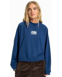 Quiksilver - Graphic Crew Neck Sweater - Lyst