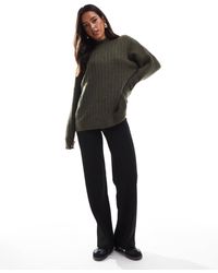 SELECTED - Femme Crew Neck Merino Wool Alpaca Blend Jumper - Lyst