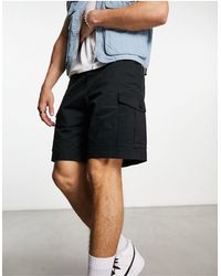SELECTED - Cotton Mix Cargo Shorts - Lyst