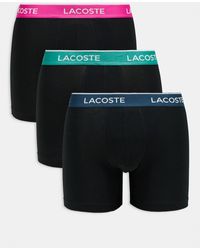 Lacoste - – 3er-pack boxershorts - Lyst