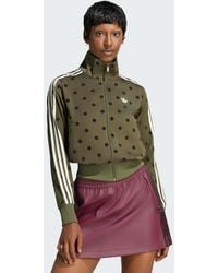 adidas Originals - Satin Polka Dots Tt Track Top - Lyst