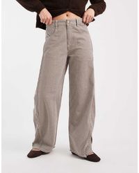 ASOS - Horseshoe Pants With Tab Waist Detail - Lyst