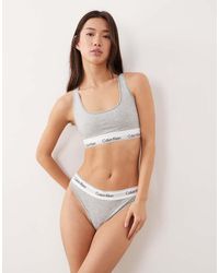 Calvin Klein - Icon Cotton Modal Thong - Lyst