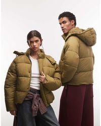 Collusion - Puffer Jacket With Hood - Lyst